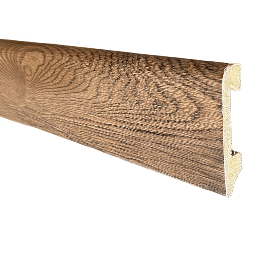 05ZOIN147500882 Varilla Zócalo Resistente al Agua Top Round Roble Terra 14mm x 75mm x 2400mm - Imagen 1