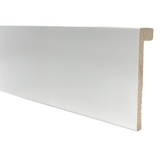 05ZOIN22100JX9B Varilla Zócalo Resistente al Agua Cover Blanco 100 22mm x 100mm x 2400mm - Imagen 1