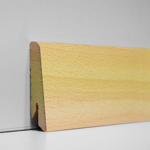 05ZOPE01P060039 Varilla Zócalo de Melamina Haya Boreal 17mm x 58mm x 2400mm - Imagen 1