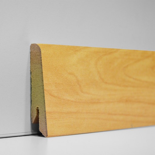 05ZOPE01P070005 Varilla Zócalo de Melamina Nogal Rojo 17mm x 58mm x 2400mm - Imagen 1