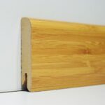 Varilla Zócalo Enchapado de Madera Bamboo 15mm x 70mm x 2400mm