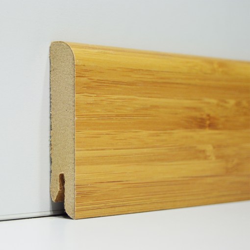 05ZOPE157000BAM Varilla Zócalo Enchapado de Madera Bamboo 15mm x 70mm x 2400mm - Imagen 1