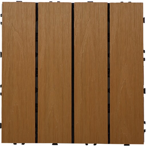06BAHLAA3030G04 Deck Baldosa Co-Extruded G04 Teak - Imagen 1