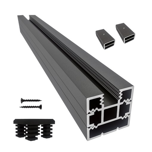 06FEHLKITBFBLCK Cerco Inglés Kit B Poste - Imagen 1