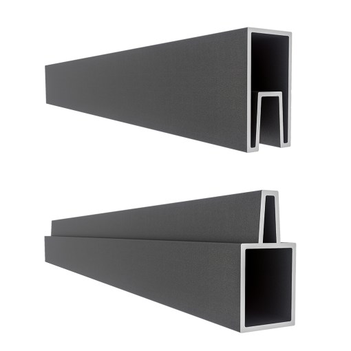 06FEHLKITCFBLCK Cerco Inglés Kit C Perfiles de Inicio y Terminación - Imagen 1