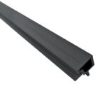 Perfil de Terminación Corner Revestimiento Exterior Co-Extruded G06 Silver Grey