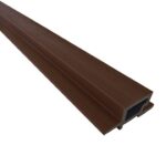 Perfil de Terminación End Revestimiento Exterior Co-Extruded G10 Ipe