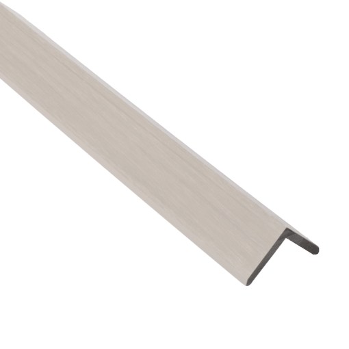 06RPHL0L4060G01 Perfil de Terminación en L Revestimiento Exterior Co-Extruded G01 White Oak - Imagen 1