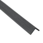 Perfil de Terminación en L Revestimiento Exterior Co-Extruded G06 Silver Grey