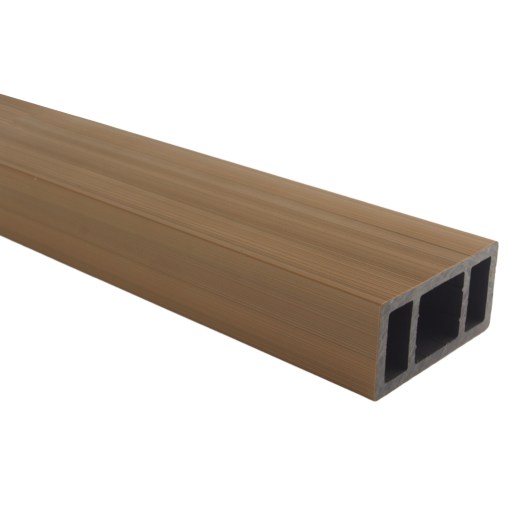 06VIHL004590002 Viga Co-Extruded G04 Teak 45mm x 90mm stretch x 2 unidades - Imagen 1