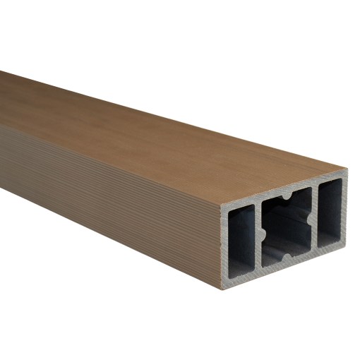 06VIHL005010002 Viga Co-Extruded G04 Teak 50mm x 100mm stretch x 2 unidades - Imagen 1