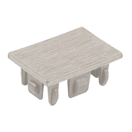 06VIHLAA4260005 Terminación de Viga Co-Extruded G01 White Oak 42mm x 60mm - Imagen 1