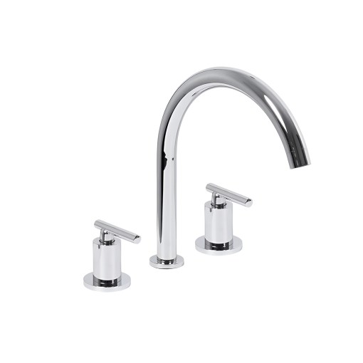 09HKG0C0TVBLF01 Grifería Canilla Toledo Doble CT001 - Imagen 1