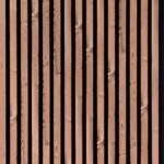 Revestimiento de Pared Interior Acústico Nogal