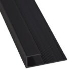 Perfil de Inicio / Terminación Negro 2440mm x 10 unidades