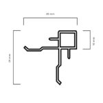 Perfil Esquinero para Decopanel - Imagen 3