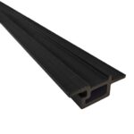 Perfil de Terminación End Revestimiento Exterior Co-Extruded G07 Charcoal - Imagen 2