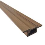 Perfil de Terminación End Revestimiento Exterior Co-Extruded G04 Teak - Imagen 2