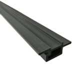 Perfil de Terminación End Revestimiento Exterior Co-Extruded G06 Silver Grey - Imagen 2