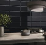 Revestimiento Cerámica Axella Negro 28cm x 45cm - Imagen 2