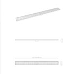 Rejilla Lineal Moderna 6,8cm x 80cm G-T080FX - Imagen 3