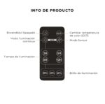 Reflector Solar Led con Control Remoto 4800LM / 320W - Imagen 4