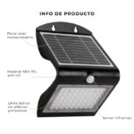Reflector Solar Led de Pared 500LM / 40W - Imagen 3