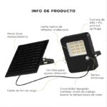 Reflector Solar Led con Control Remoto 1900LM / 150W - Imagen 3