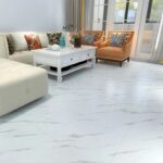 Piso Vinílico Autoadhesivo White Carrara Matt 1,5mm - Imagen 2