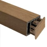 Viga Co-Extruded G04 Teak 42mm x 60mm stretch x 4 unidades - Imagen 6