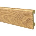 Varilla Zócalo Resistente al Agua Top Round Roble Cobre 14mm x 75mm x 2400mm - Imagen 2