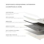 Mármol autoadhesivo Blanco Macael - Imagen 3