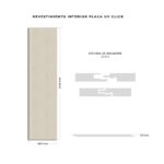 Placas UV - Beige (Sistema click) - Imagen 2