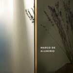 Espejo Rectangular con Soporte - Dorado - Imagen 3