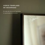 Espejo Rectangular con Soporte - Negro - Imagen 2
