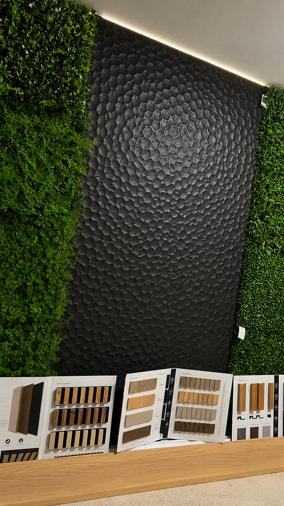 Placa 3D GEO BLACK 2 Placa 3D Geo – Black - Imagen 1