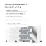 Cerámica autoadhesiva - Subway Gris x10 unidades - Imagen 4