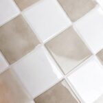Cerámica autoadhesiva - Square Beige x10 unidades