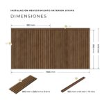Revestimiento de Interior Stripe Incienso - Imagen 4
